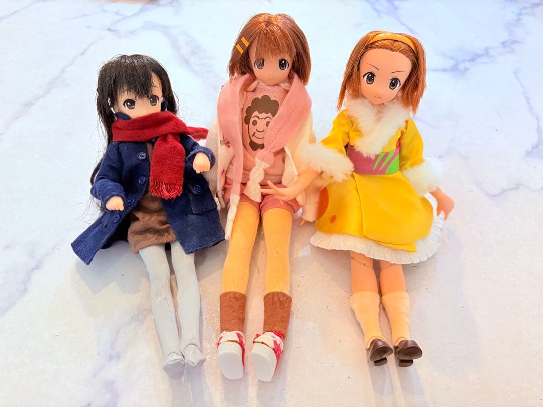 けいおん　ピュアニーモ　セット　唯　梓　律　まとめ売り　ドール