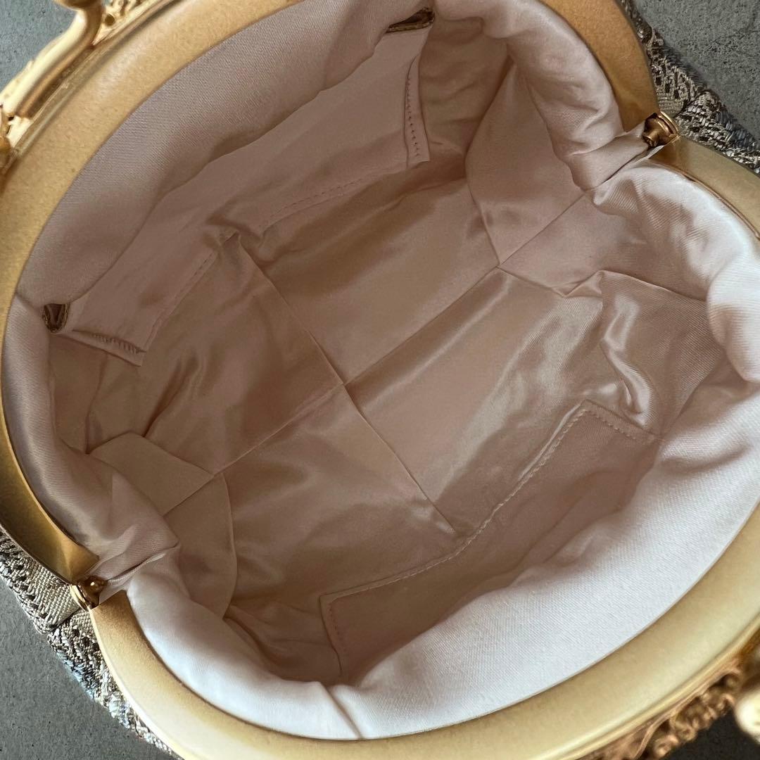 【和装バッグ】ハンドバッグ　パーティーバッグ　がま口