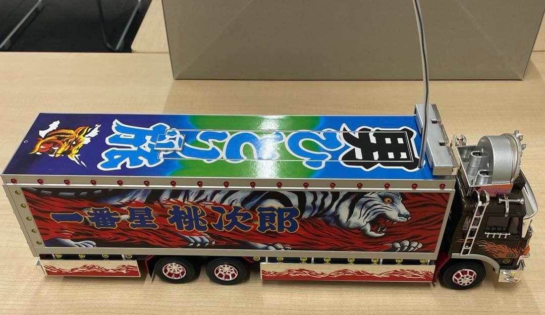 トラック野郎　一番星北へ走る　1/32　ラジオコントロール　開封品