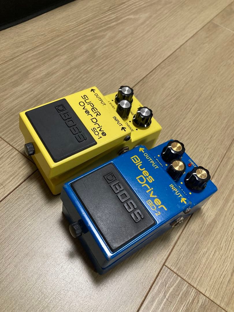 ギター Blues D BD2 Super Over Drive SD1