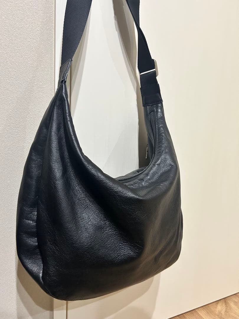 美品　russet ソフトレザーラウンドビッグショルダーバック