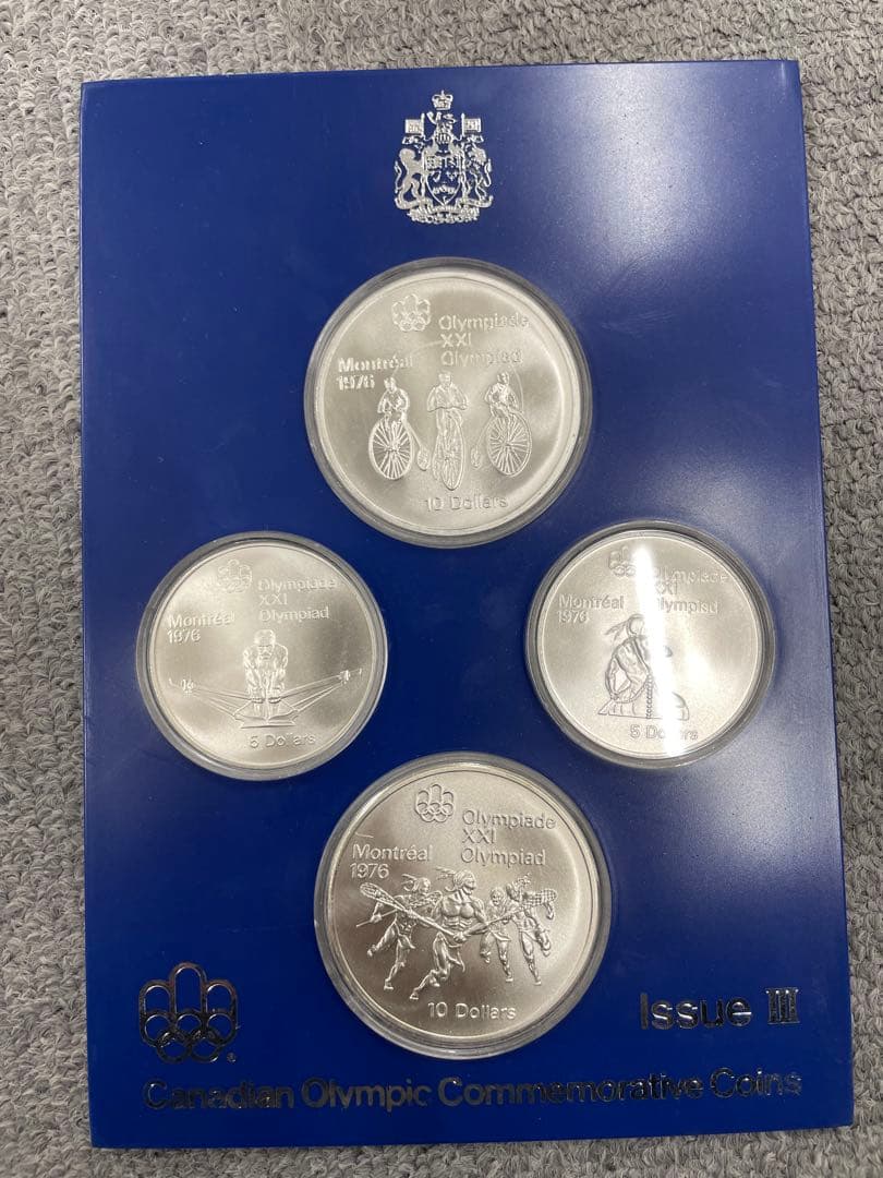 1976年モントリオールオリンピック記念硬貨セット　2993 2.46