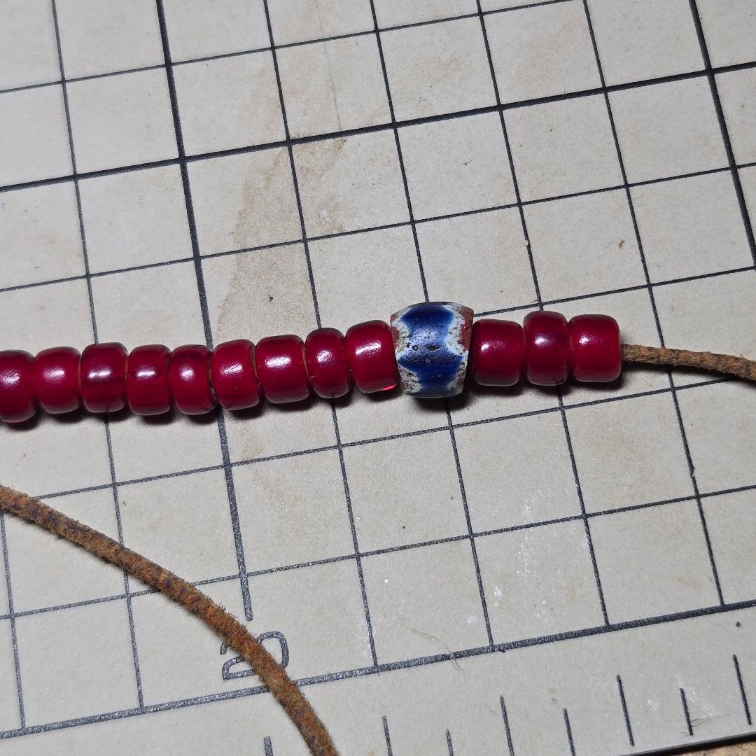 稀少　小粒　7層シェブロンビーズ　goro's等のカスタムに 2