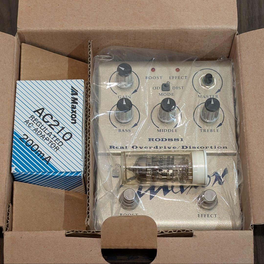 Maxon ROD881 オーバードライブ/ディストーション　箱・おまけ付き