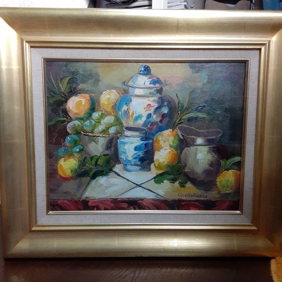 油絵高級額入り