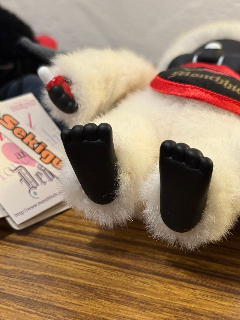 希少　悪魔　デビル　モンチッチ ブラック ホワイト セット Monchhicih