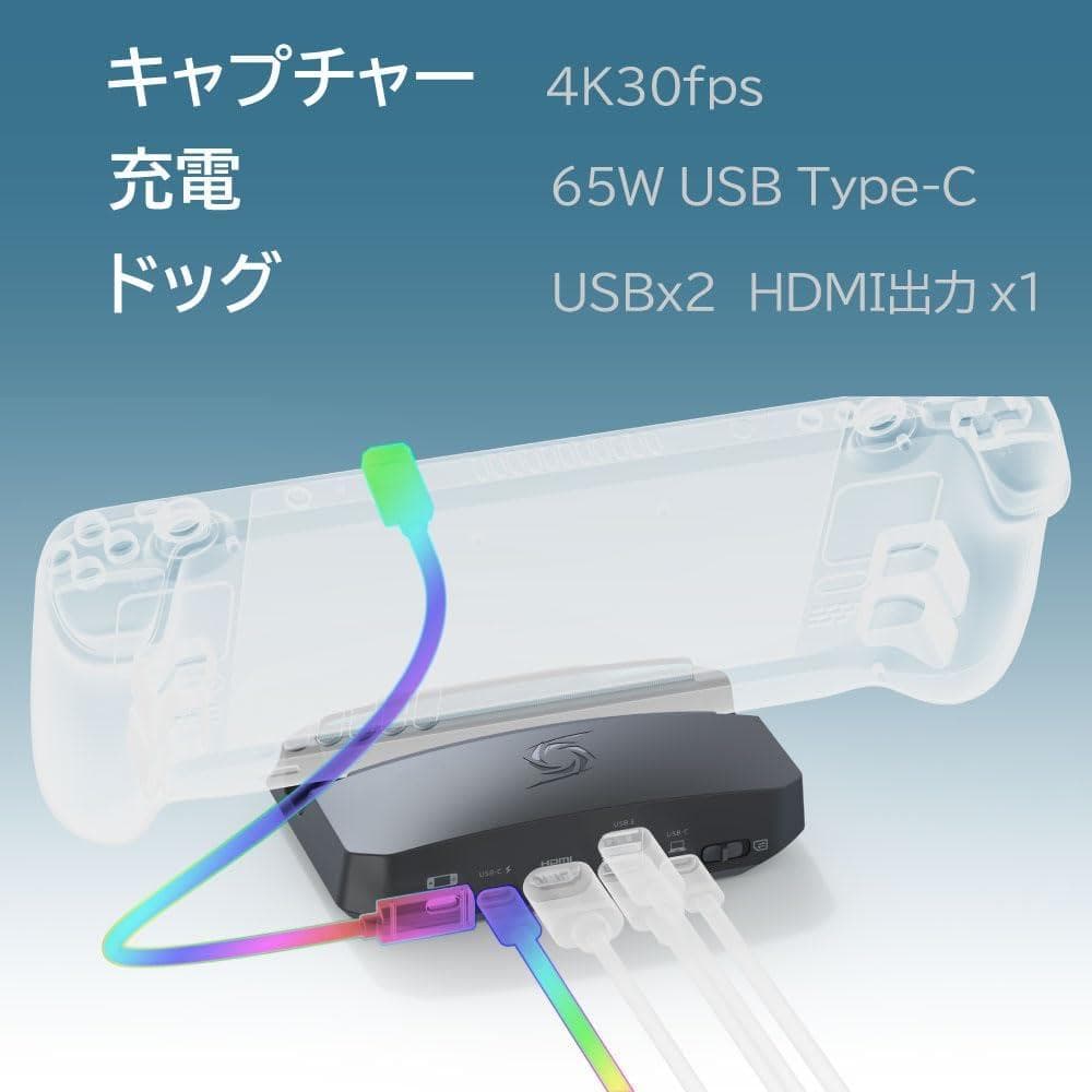 AVerMedia GC515 PC不要 ポータブルビデオキャプチャーボックス