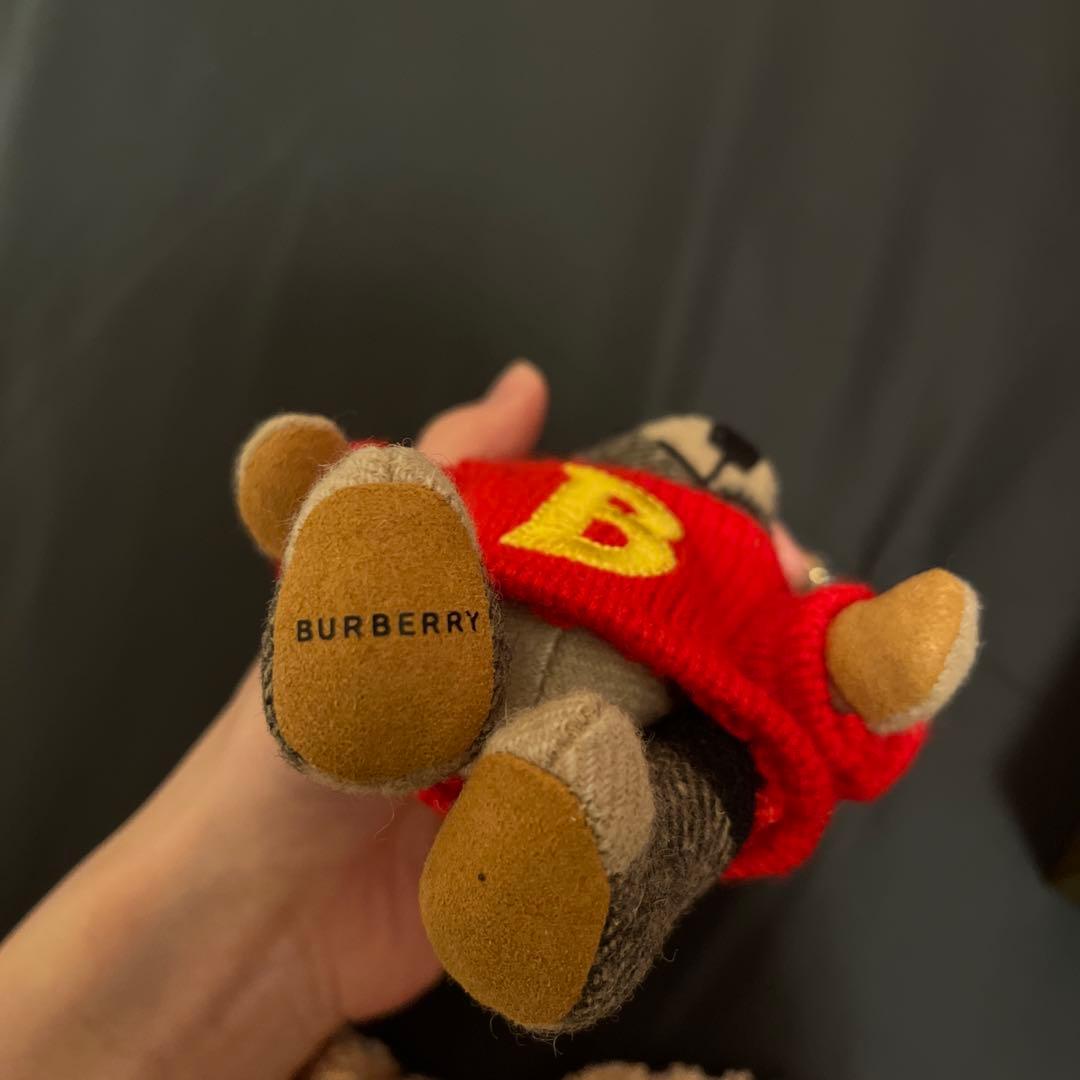 BURBERRY テディベアキーホルダー