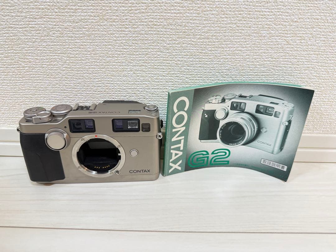CONTAX G2 裏紙あり レンジファインダーカメラ 取扱説明書付き