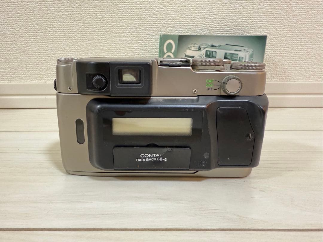CONTAX G2 裏紙あり レンジファインダーカメラ 取扱説明書付き
