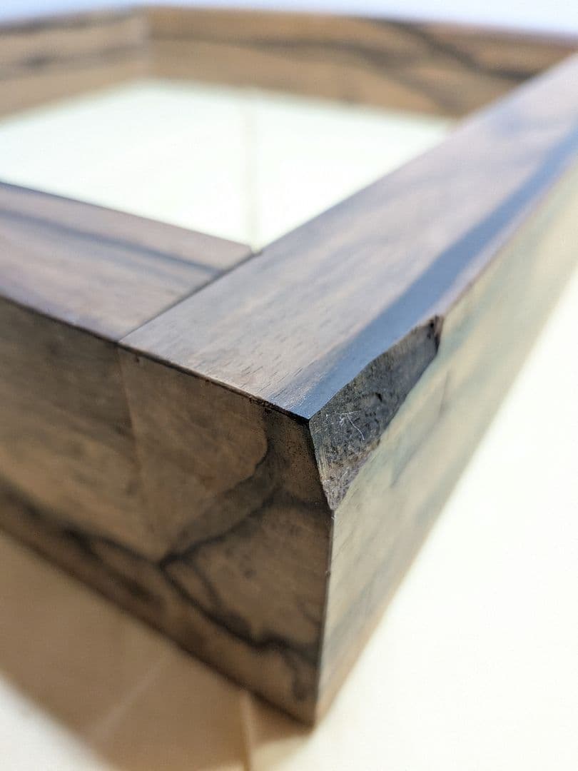 お茶道具　黒柿　炉縁