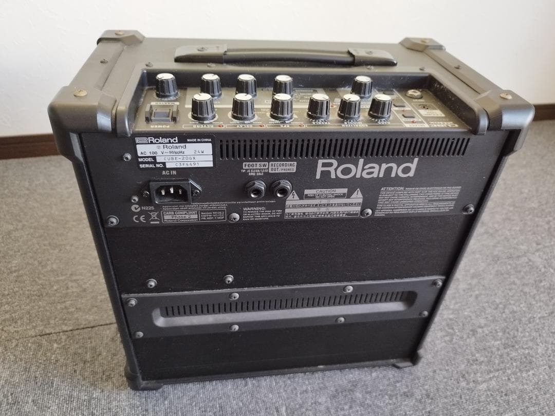 ギター ZST-10R & Roland Cube-20GX