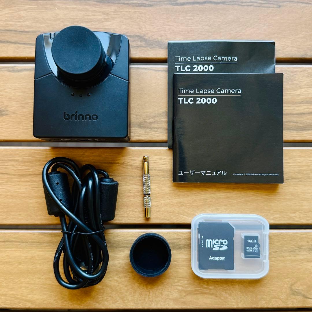 Brinno TLC2000 タイムラプス ATH1000防水ケース クランプ