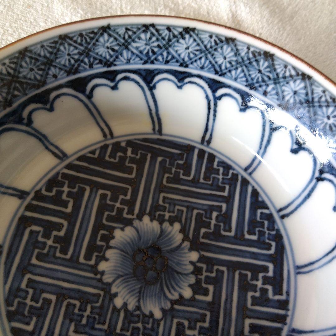 規窯　染付祥瑞小鉢