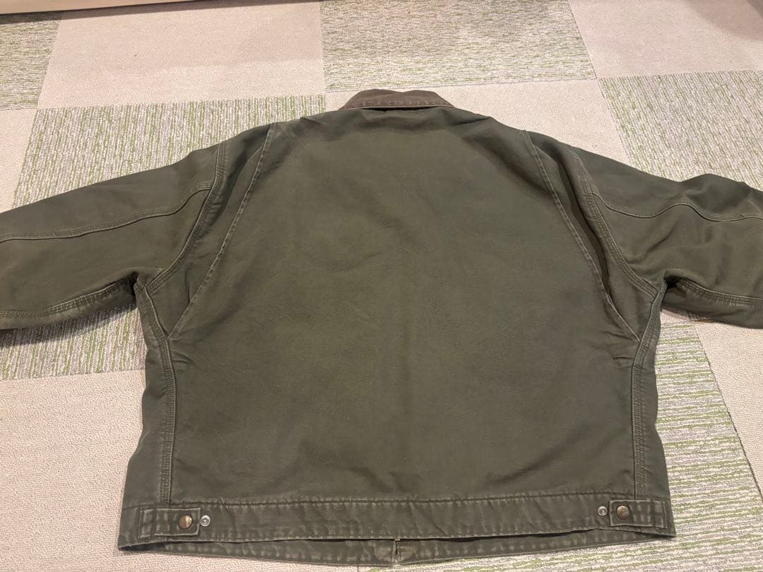 90s Carhartt J97 MOS 2XL デトロイトジャケット モス