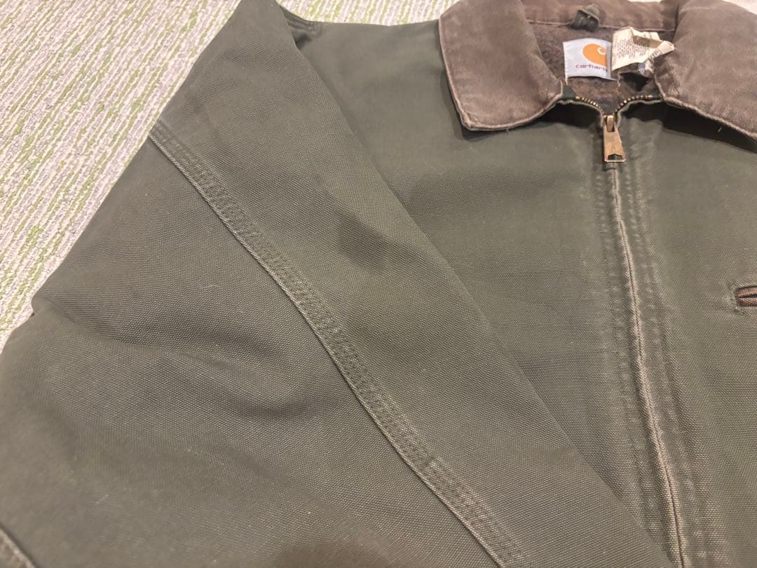 90s Carhartt J97 MOS 2XL デトロイトジャケット モス