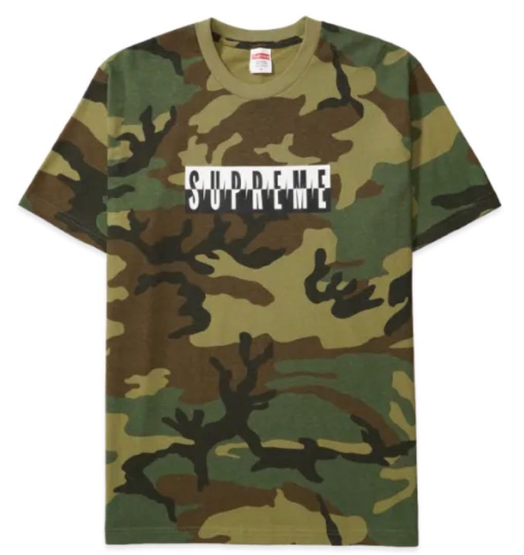 supreme 25fw Split Tee Camo Mサイズ