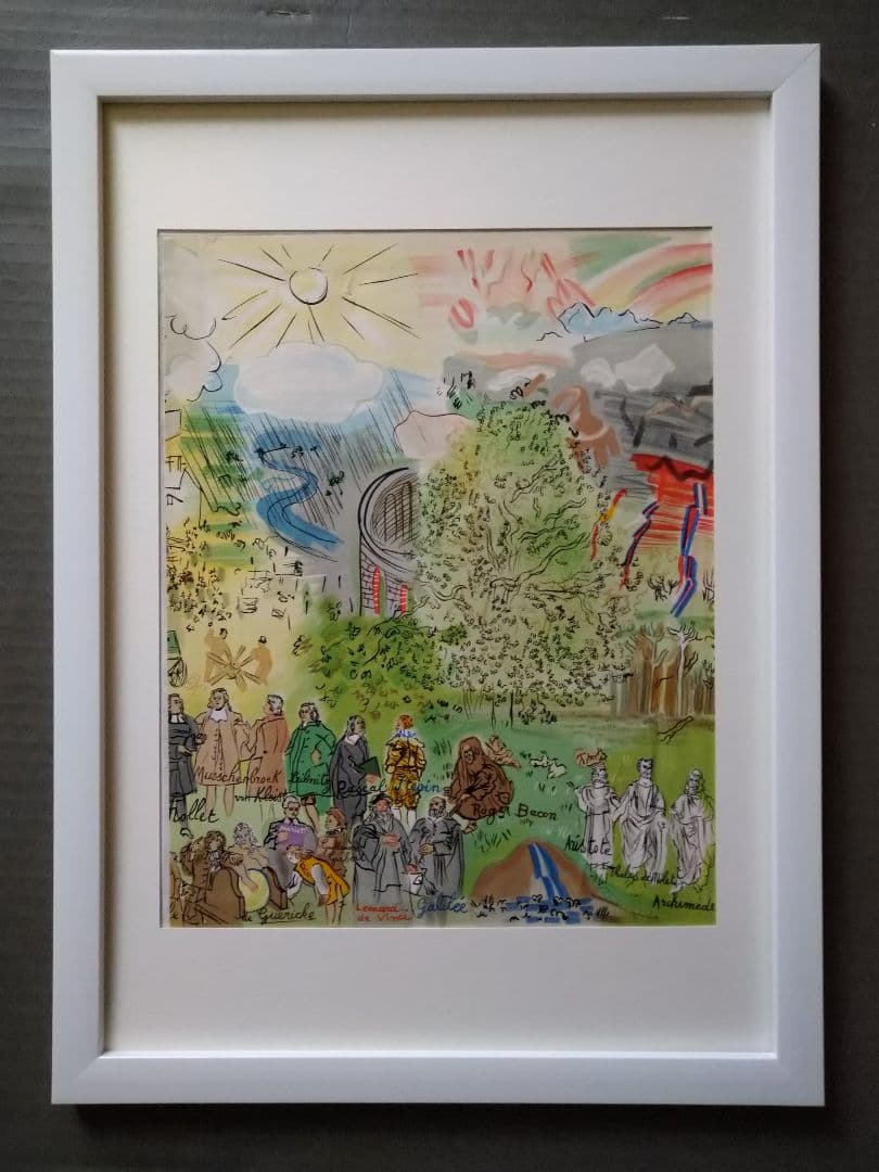 Ｚzラウル・デュフィのリトグラフ