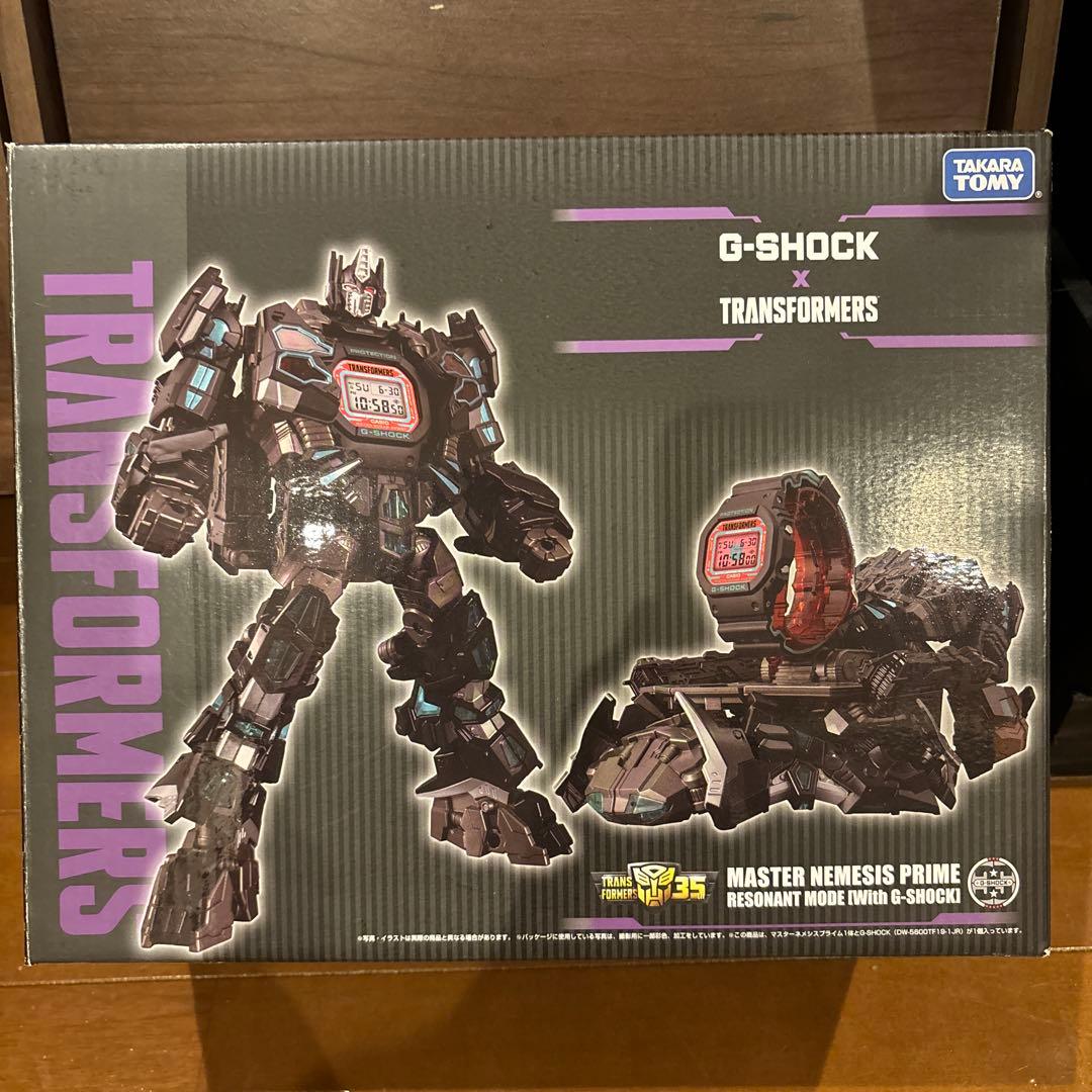 CASIO G-SHOCK × TRANSFORMERS マスターネメシスプラ…