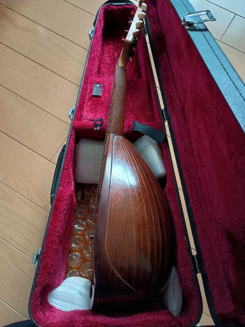 木製マンドリン 8弦 ハードケース付き