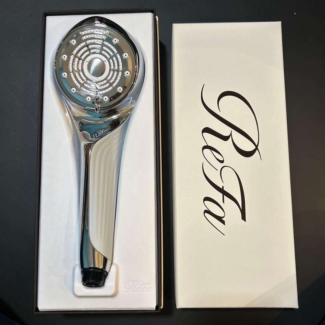 【新品未使用】ReFaリファファインバブルUシャワーヘッド♡ホワイト