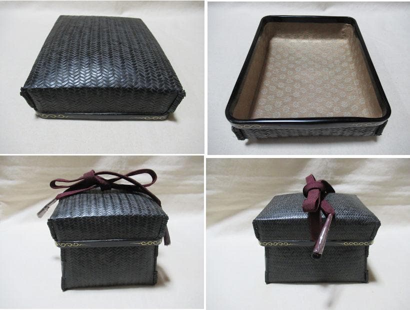 御所籠　銘あり　中の道具皆揃い　合わせ箱