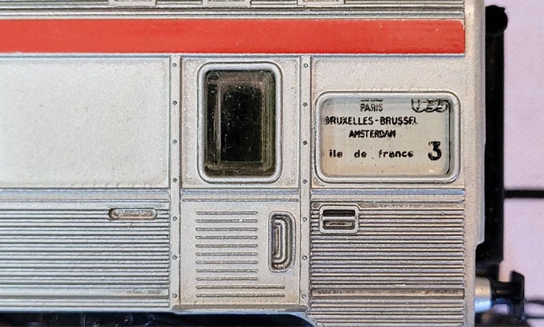 HOゲージ　TEE（トランス・ヨーロッパ・エクスプレス）車両6両セットJOUEF