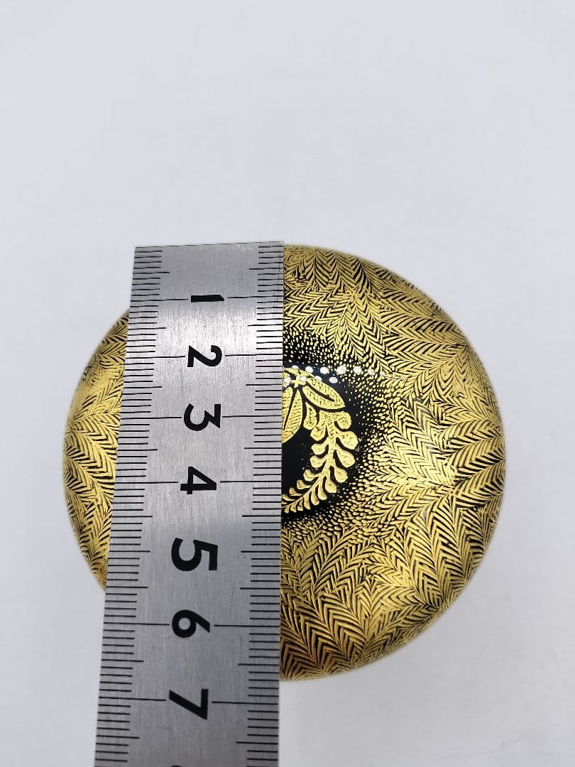 c432 大棗 上り藤にしのぶ 二千年記念 山中塗 関翠雲 木箱 茶道具 古物