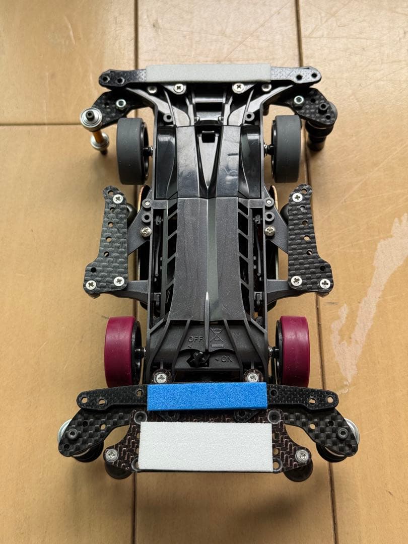 ミニ四駆完成品　B-MAX デュアルリッジjr FM-Aシャーシ