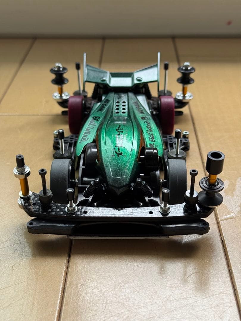 ミニ四駆完成品　B-MAX デュアルリッジjr FM-Aシャーシ