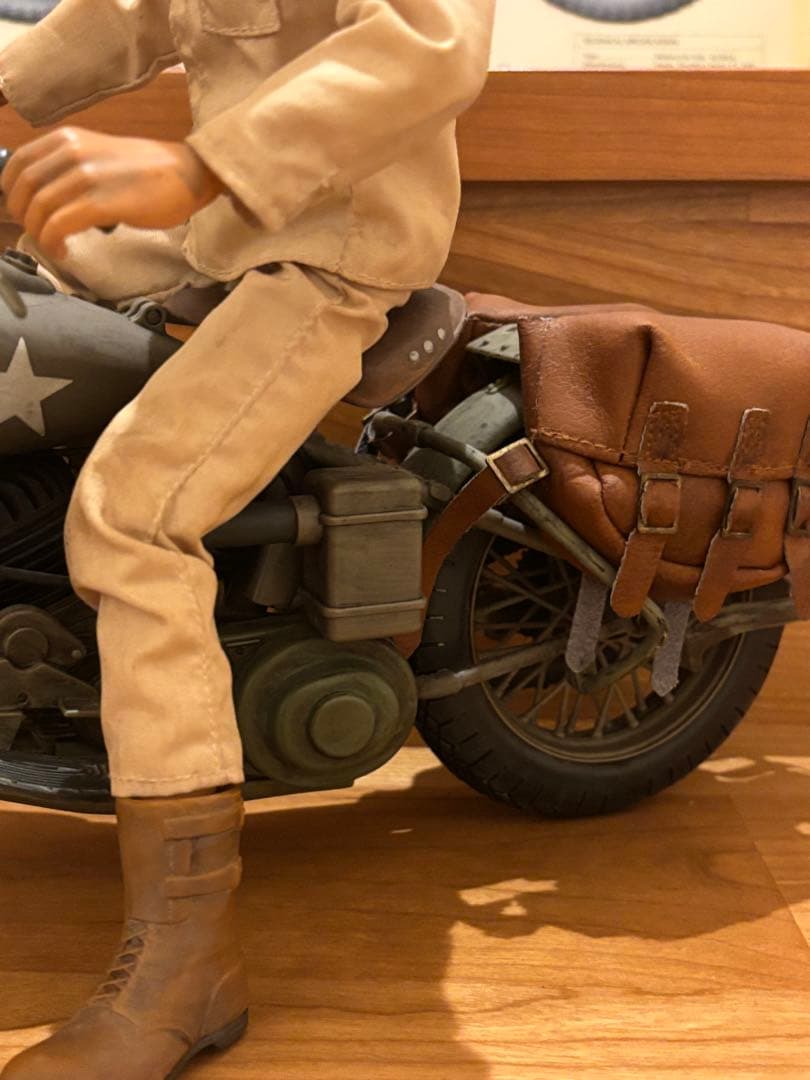ハーレー45WLA 1/6アメリカンGIジョー35周年バイクインディアン