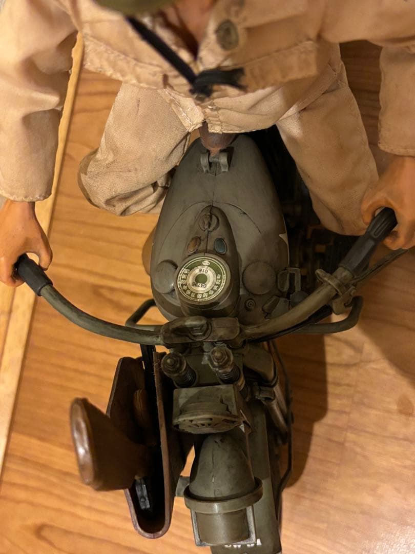 ハーレー45WLA 1/6アメリカンGIジョー35周年バイクインディアン