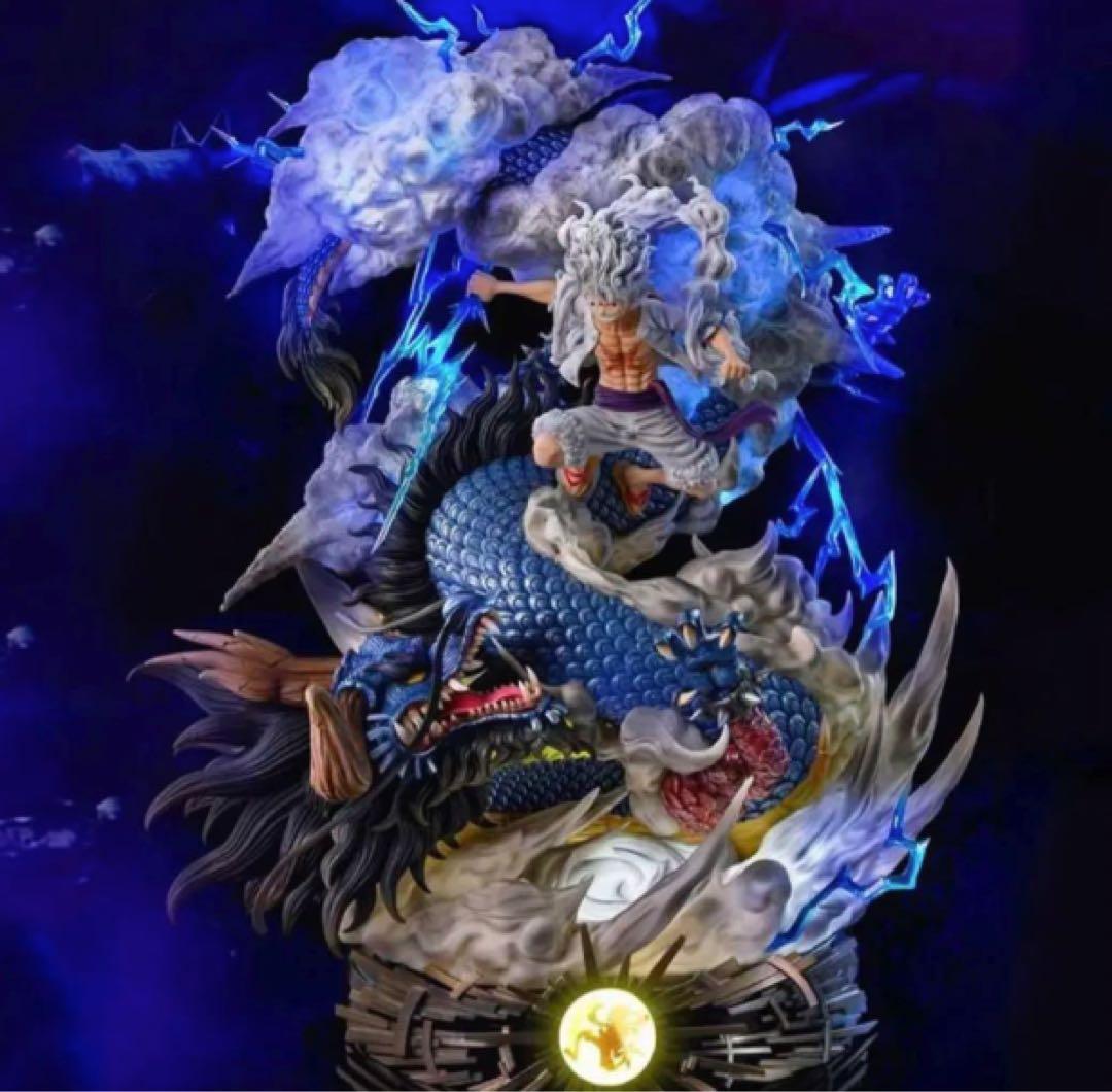 超激レア ONE PIECE ルフィ 60 cmカイドウ ギア5 ニカフィギュア