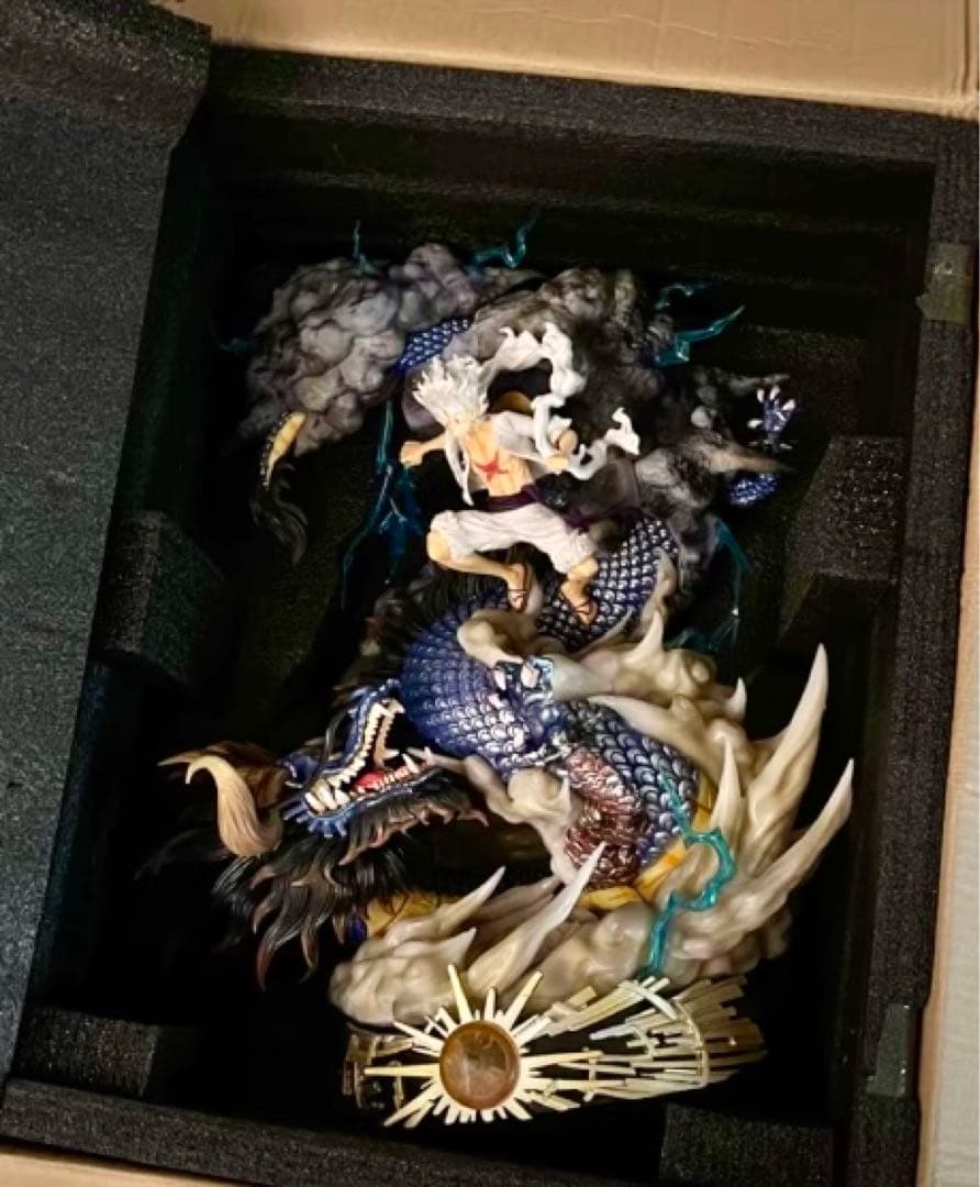 超激レア ONE PIECE ルフィ 60 cmカイドウ ギア5 ニカフィギュア