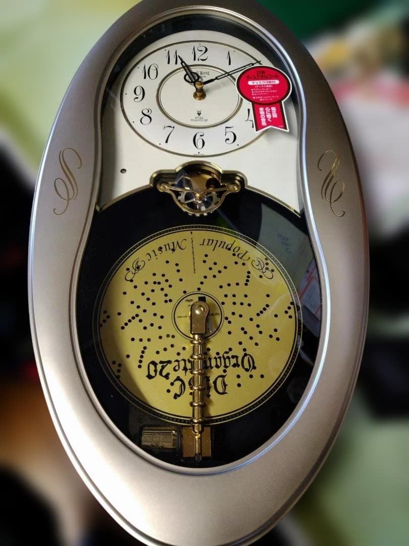 Disc Organette 20 音楽再生時計