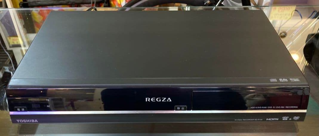 東芝REGZA DVDレコーダー RD-R100