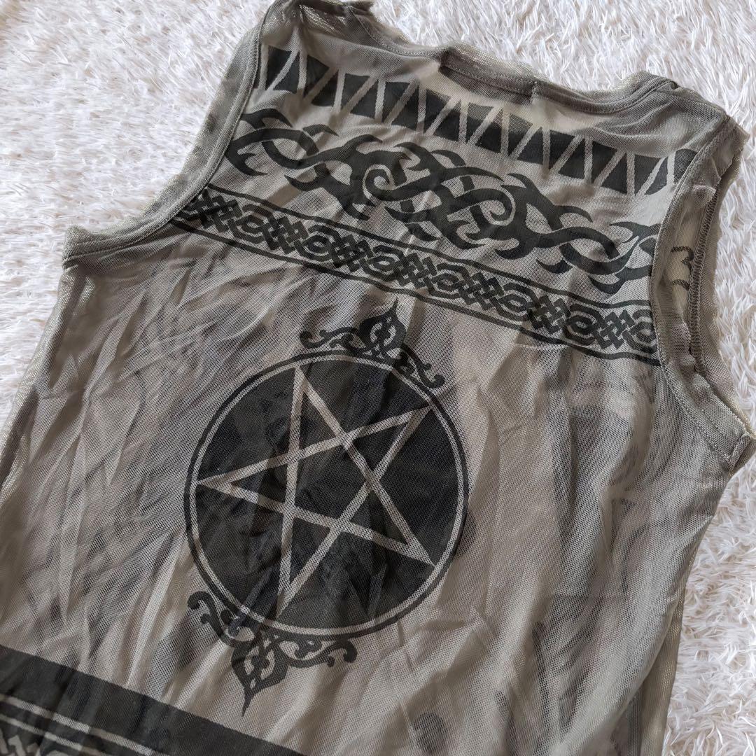 HYSTERICS ヒスガール パワーネット メッシュ シアー トップス