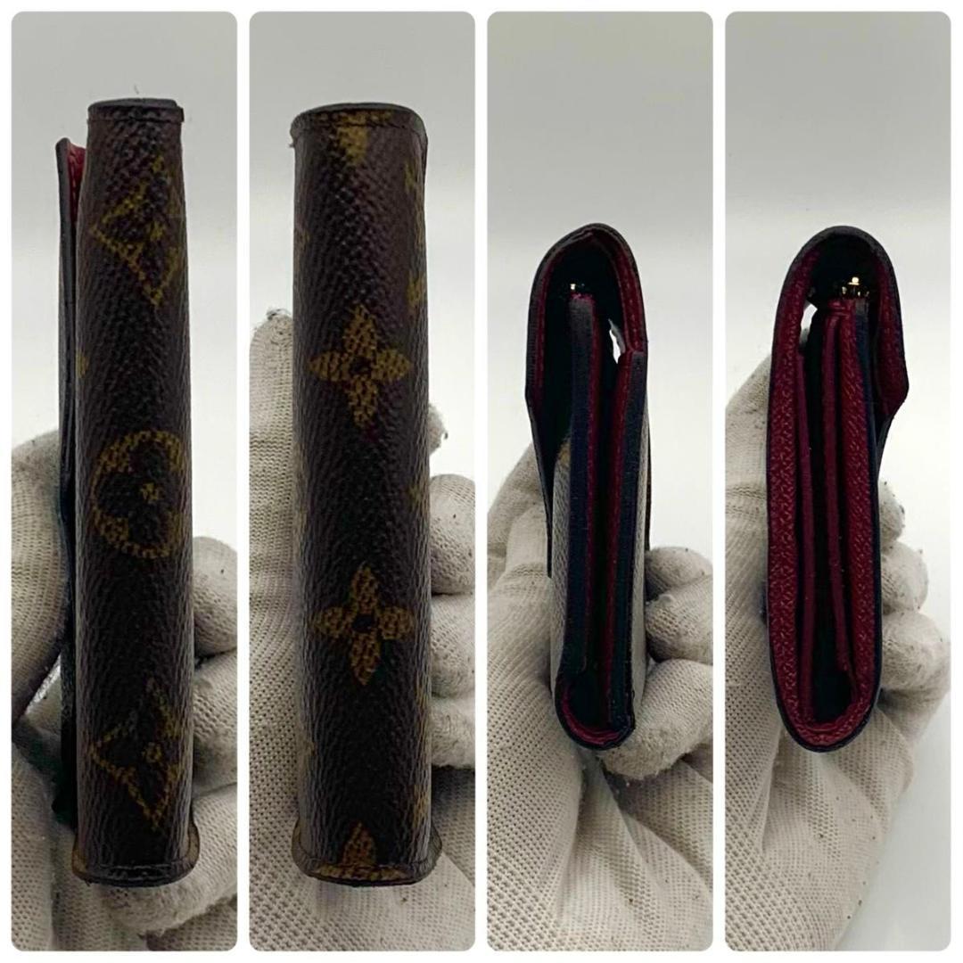 鑑定済み ルイヴィトン ポルトフォイユ ヴィクトリーヌ 財布 コンパクト三つ折り