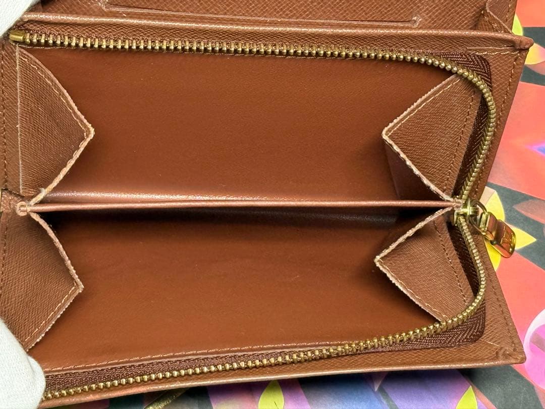 良品！ルイヴィトン　ポルトモネ・ビエ・トレゾール　L字型ファスナー財布