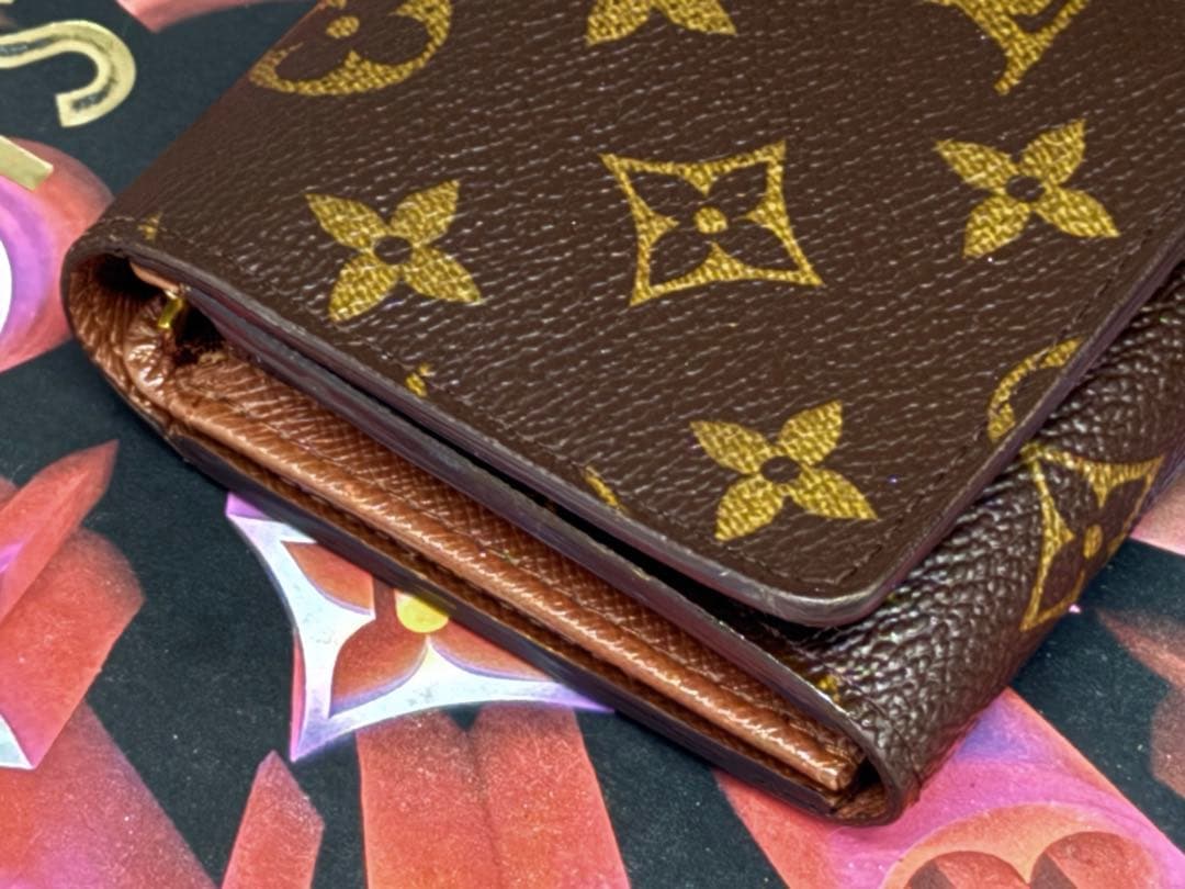 良品！ルイヴィトン　ポルトモネ・ビエ・トレゾール　L字型ファスナー財布