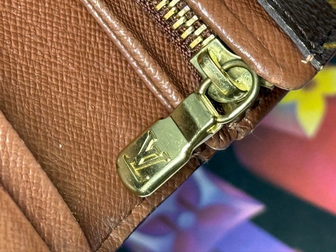 良品！ルイヴィトン　ポルトモネ・ビエ・トレゾール　L字型ファスナー財布