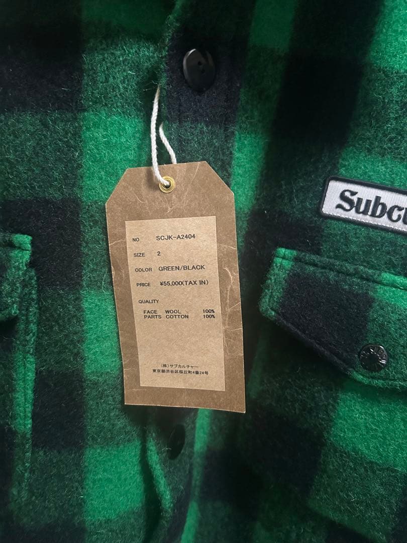 Subculture sc サブカルチャー バッファロー　チェック　サイズ2