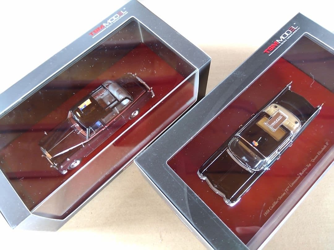 TSM MODEL vipカー 2台セット クイーンエリザベス1世と2世