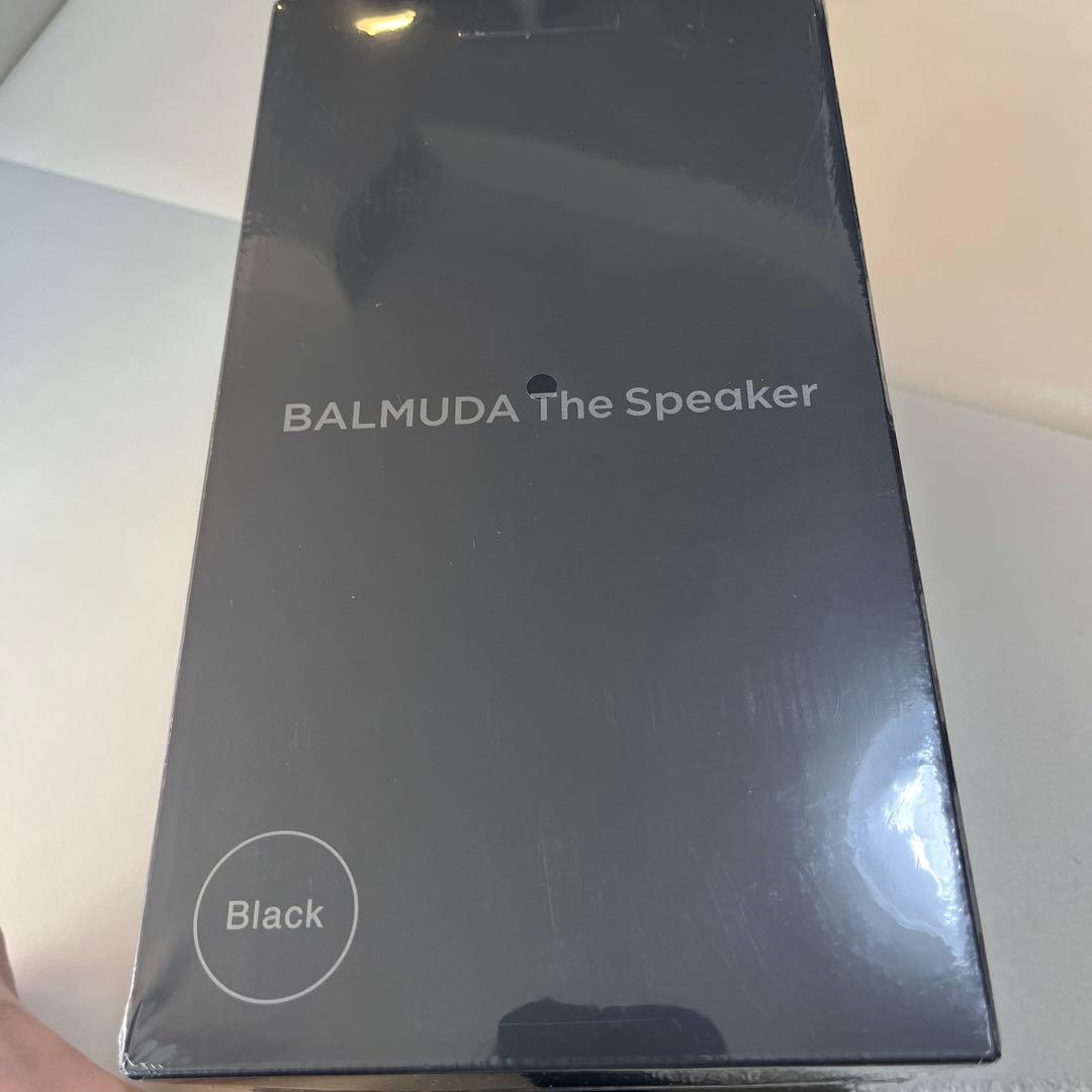 【未開封新品】バルミューダ スピーカー　M01A-BK