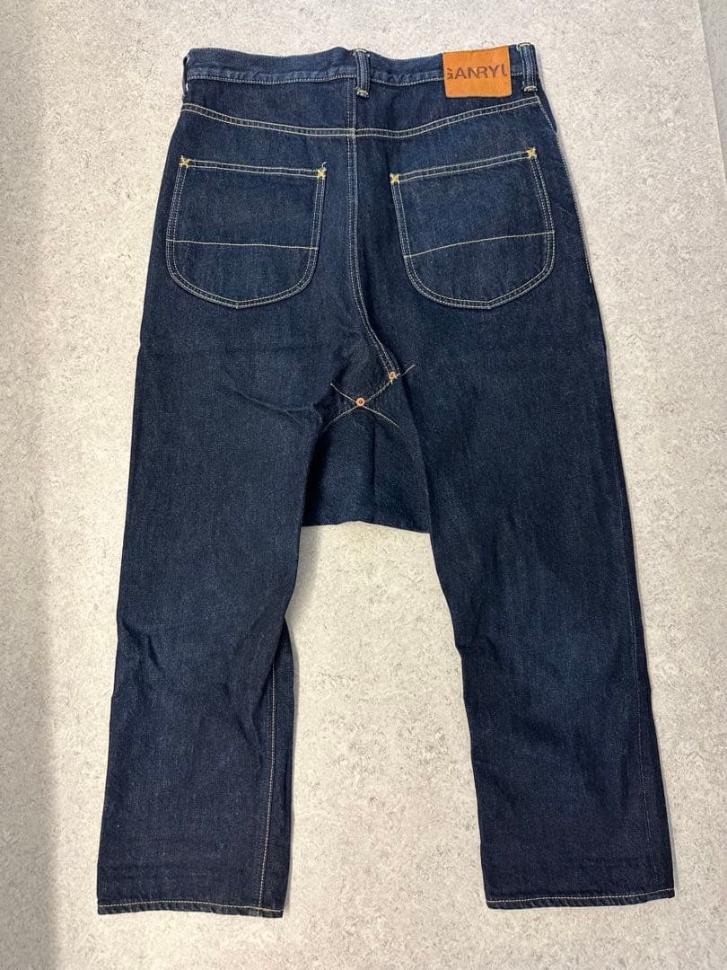 GANRYU デニム サルエル 赤耳 M コムデギャルソン