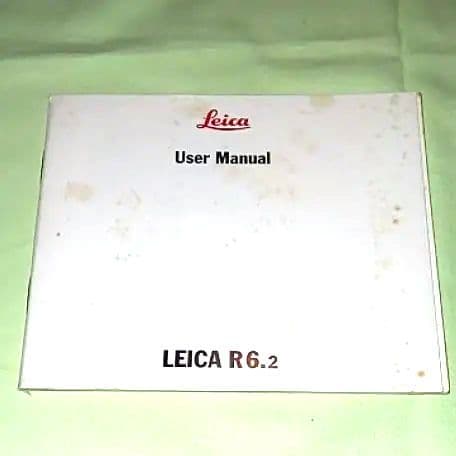 ライカ R6.2ブラック モーターワインダー付き