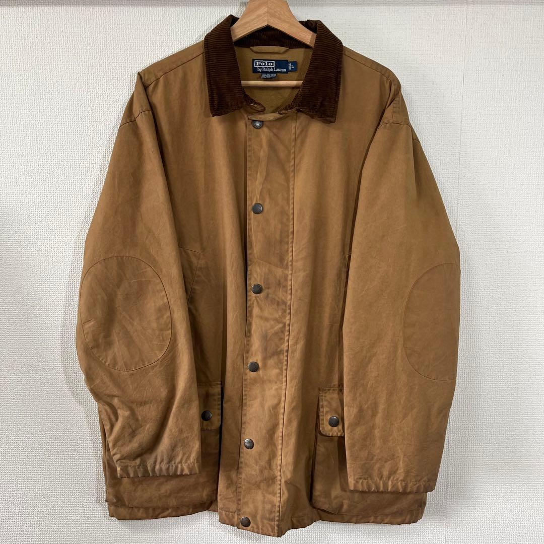 90s Ralph Lauren オイルドジャケット ノーポニー