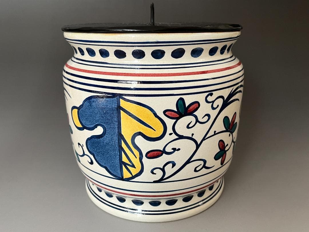 久田宗也　尋牛斎書付　陽炎園　膳所焼　オランダ写　水指　茶道具　表千家