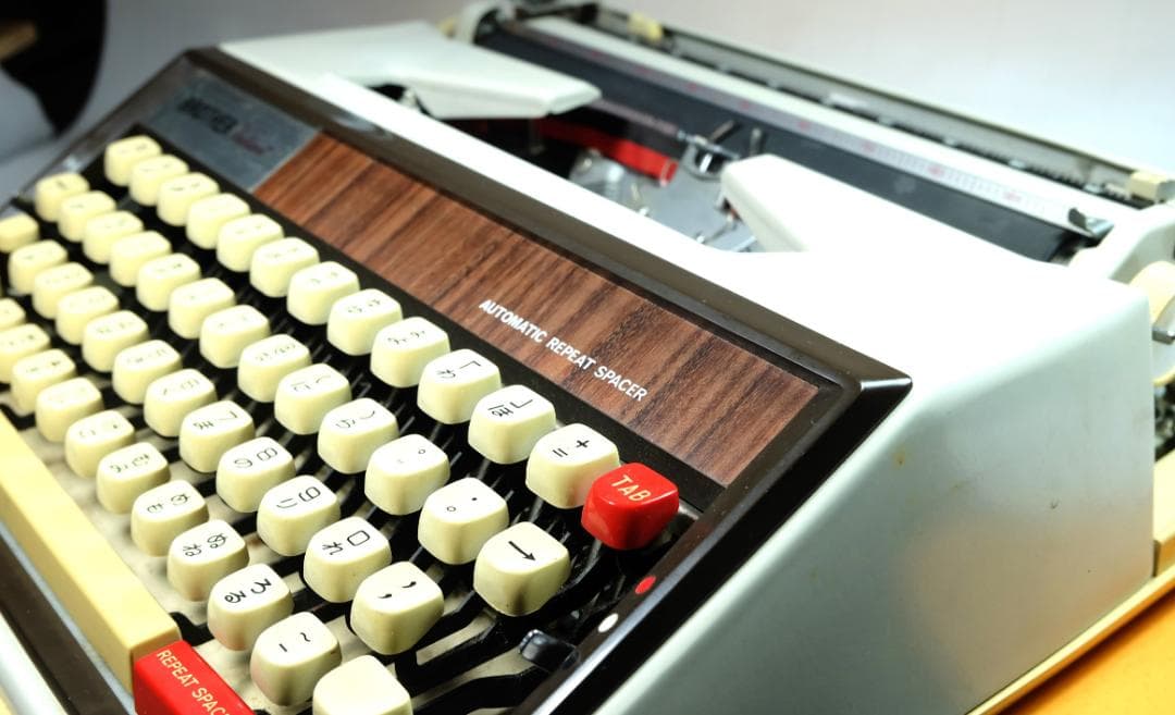 昭和レトロ　希少　BROTHER Valiant 413 ひらがなタイプライター