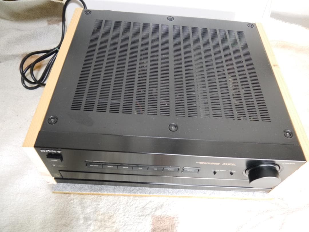 SONYプリメインアンプ　TA-F333 ESL　メンテ整備　動作品